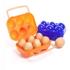 yes몰 캠핑용계란보관트레이6구 밀폐용기세트