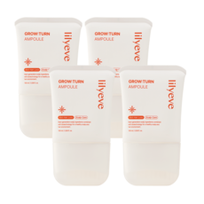 릴리이브 그로우턴 브러쉬 앰플 여성 탈모완화 엑소좀, 100ml, 4개