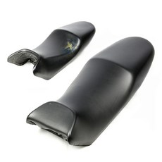 데일리쇼핑 오토바이 방석커버 시트보호 방수 탄성 커버 보호 사계절 시트커버 안장시트 바이크, 1개, 블랙