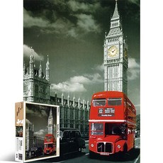 런던 직소퍼즐 버스 500피스 PL679 46093pc 1(pc), 1개