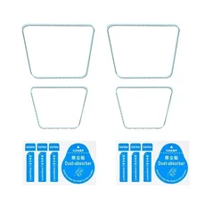 DJI AIR 3S 강화 유리 카메라 렌즈 보호 장치 용 스크래치 방지 드론 커버 필름, 02 2Set(4PCS)