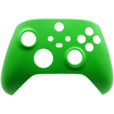 Series X 시리즈 S 무선 컨트롤러용 Deal4GO 전면 하우징 쉘 플레이트 상단 커버 교체 - 흰색, 벨로시티 그린