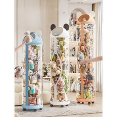 인형 보관 투명 양동이 봉제 장난감 마무리 지퍼 유물, 다음은 야간 조명 LED의 일반 모델입니다., 1개