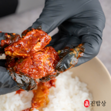 진밥상 감탄 양념 게장 연평도 일반/순살, 500g, 1개