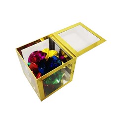 마술 소품 빈 상자 꽃 피우기 무대 공연 웨딩 도구