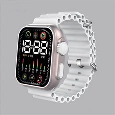노마드 울트라 스트랩 45 49mm 44 마그마 버클 블랙 로키포인트 티타늄 46, 1개, B. 화이트