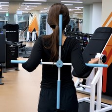 등펴기 십자 스트레칭봉, 1개