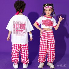 臺灣熱銷 六一兒童演出服啦啦隊服裝小學生運動會錶演幼兒班服街舞潮男女童