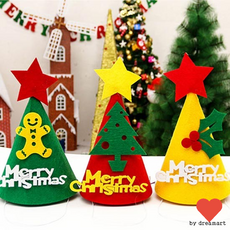 파티 크리스마스 꼬깔모자 산타 장식, 05.빅페이퍼가랜드 삼각