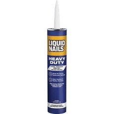 리퀴드 네일 익스트림 헤비 듀티 28온스. 화이트 라텍스 기반 건설용 접착제 12팩, Heavy Duty, Tan, 10 Ounce, 1개