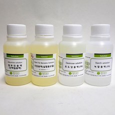 학교 과학 실험교구 3대 영양소 포도당 검출용액 4종 세트 DIY실험 과학왕, 1개, 상세페이지참조