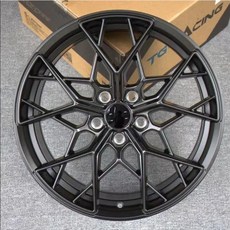 달과6펜스 자동차 휠 테두리 튜닝 엣지 몰딩 휠가드, 17x7.5J, 무광블랙 풀코팅, 1개