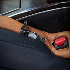 우주마켓 차량용 틈새쿠션 차량틈새쿠션, 블랙