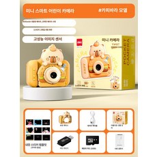 koryn 초미니카메라 키링 초소형 감성 미니 포함, [카멜 바라/32G], 기본 색상