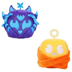 Vorhore B-lox 과일 베개 2피스 17.8cm(7인치) 과일 플, Vorhore B-lox 과일 베개 2피스 17.8cm