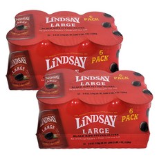 린지 블랙올리브 피티드 라지 올리브 절임 코스트코 올리브, 170g, 12개