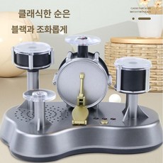 터치 손가락 드럼 선물 세트 타악기 전자드럼 드럼세트 전자 미니, 드럼세트-배터리 미포함, 1개, 스탠드 드럼 배터리미포함