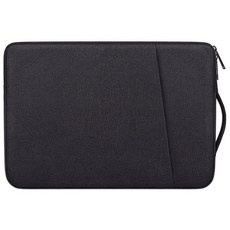 구즈파크 맥북 삼성 이온 엘지 그램 노트북 파우치 가방 13 15 15.6, 블랙, 1개