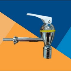 豪星 飲水機專用金屬龍頭，適用落地型飲水機，二分牙規格，有壓設計，多色可選, 1個, 白色整支, 白色整支