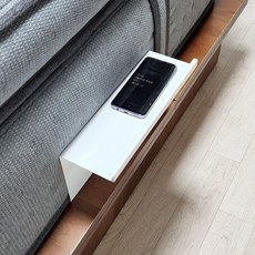 메탈 침대옆선반 협탁대용 틈새 거치대 사이드테이블, 메탈 침대선반 245