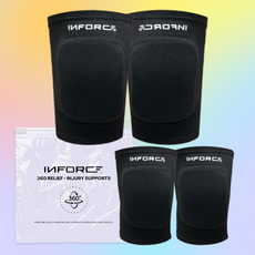 인포스 군인 군대 팔꿈치 무릎 보호대 세트 군입대 훈련소 준비물, 팔꿈치+무릎 보호대 세트