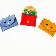 인조가죽 카드지갑 DIY 키트 수제 공예 1개 쓱템