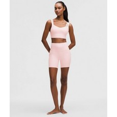 룰루레몬 LULULEMON Align 하이라이즈 쇼츠 위드 포켓 6inch PIAR LW7CRQS-074028 186485