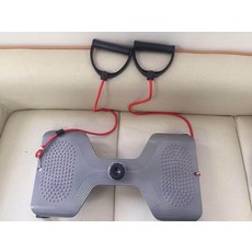 운동기구 복부 운동 가정용 홈트 전신 유산소 홈짐 허리, 1개, 업그레이드 실버그레이 당김줄