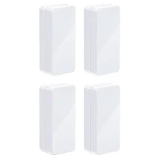 겨울 방풍 자석 커튼 무게추 4쌍 테이블보용 샤워 클립 냉장고, White, 03 White