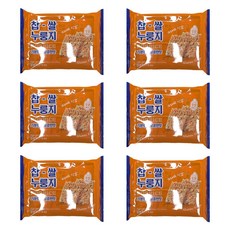 찹쌀 누룽지 스위트, 6개, 288g