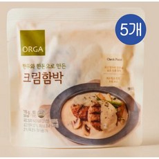 풀무원 한우와 한돈으로 만든 크림함박, 5개, 155g