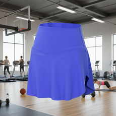 엑시옴 릴리(LILY) 스커트 스포츠 치마 유니폼 스커트 여성 탁구복 하의 블루, 릴리(LILY) 스커트 XS