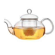 니치유 직화내열 유리 티포트, 1개, 600ml, 투명
