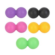 지압볼 논슬립 하드 마사지볼 1p 휴대 피넛볼 가벼운 홈트 jja*034bU, 핑크, 1개