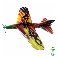 과학실험키트-360도 회전 부메랑 비행기 만들기-1인용