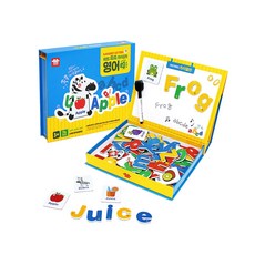 글자퍼즐 자석놀이 자석교구 영어자석 매칭퍼즐 영어, 1개