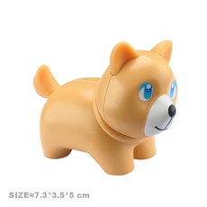 큰 입자 빌딩 블록 액세서리 달팽이 복어 도마 동물 모델 벽돌 조립 교육 완구 를위한 DS-3M, cute ppy