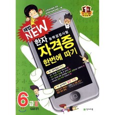 해법 NEW 자격증 한번에 따기 6급 2 : 한자능력검정시험, 천재교육