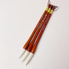 서예붓 한글붓 미소필 흘림 캘리용 궁체, 1개, 소형 (지름 1.3cm, 가장자리 4.5cm)