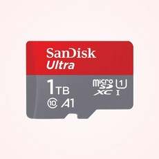 샌디스크코리아 공식인증정품 마이크로 SD 카드 SDXC ULTRA 울트라 QUAC 1TB, 1개