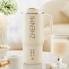 ZHENMI 220V 300W 500mL 휴대용 직접 음료 두유 컵 두유 기계 건조 콩 버블 프리 직접 구타, 03 미국