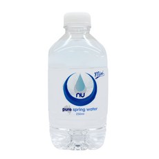 Nu pure 泉水 瓶裝水 250ml, 1個