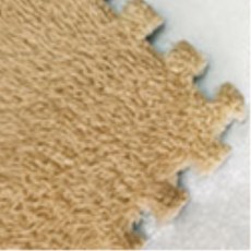 전원주택 거실용 퍼즐조립 워셔블 포근한 바닥매트 소프트 빌라층간소음 소리흡수, 1세트, 베이지 2개입