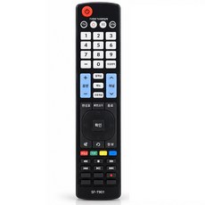 TV 셋톱박스 만능 리모컨 삼성 LG 대우 아남 인켈 현대 필립스 중소기업TV 간편설정, 1개, 만능 TV리모컨 SF-T901