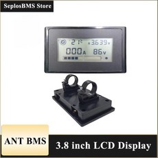 ANT BMS LCD 디스플레이 화면 리튬 이온 Lipo lifepo4 배터리 보호 보드 전압 용량 계량기 최신 버전, 05 for 17S to 24S