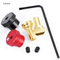 AXSPEED 4 0mm/5 RC 배터리 0mm 립 황동 플러그 바나나 자동차 커넥터, 4.0mm Type A
