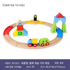 브리오기차놀이 33727 나의 세트 첫 기차놀이, 라운드 블록 성 트랙