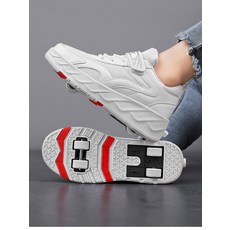 2023 4륜 인라인스케이트 롤러슈즈 LED 발광 바퀴달린 변신, 1개, C_(인기 버튼형) k11 퍼플 사륜 조명