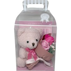 큐플라(Q-FLA) 소프 플라워 입욕제 인형 부케 PK 장미 선물 선물 819452, 1