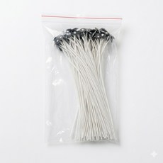 캔들용 DIY 면심지 양초 심지 탭 포함 20cm 200P, 200개